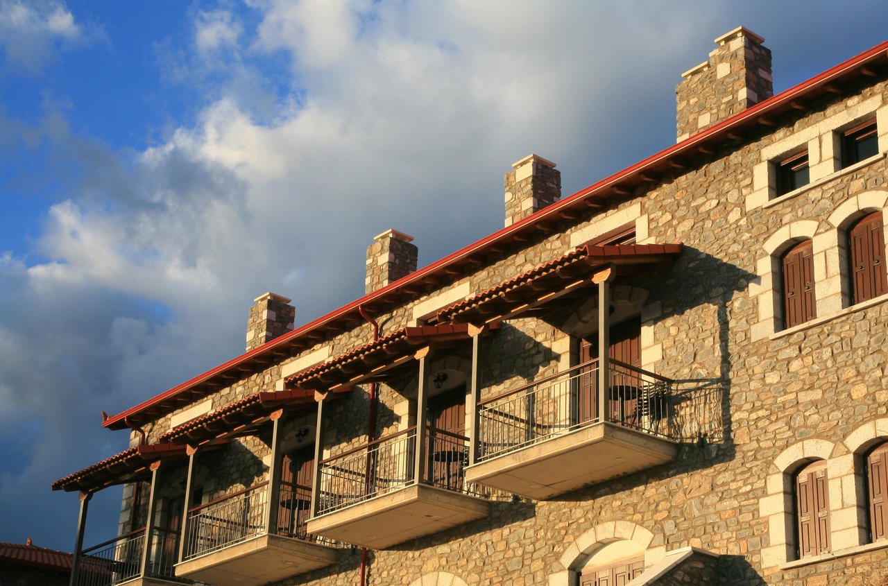 Arhontiko Parnona Hotel Karyes Exterior photo